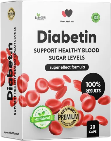 Heart Health Diabetin Capsules pack